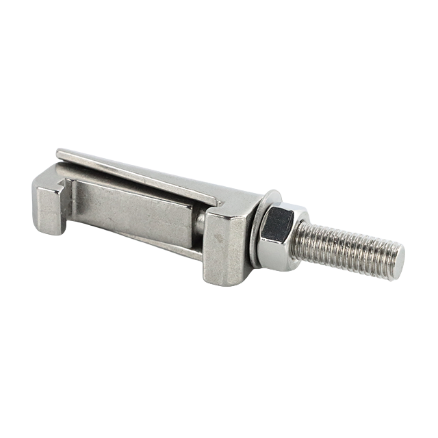 Sanitary Stainless Steel Bolted Double Claw C Clamp with Screw for Ferrule