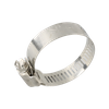 Sanitary Stainless Steel Spiral Worm Drive Pipe Shrink Clamp
