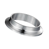 Sanitary Stainless Steel Clamp End Exhaust Weld Short Flange Ferrule Fitting