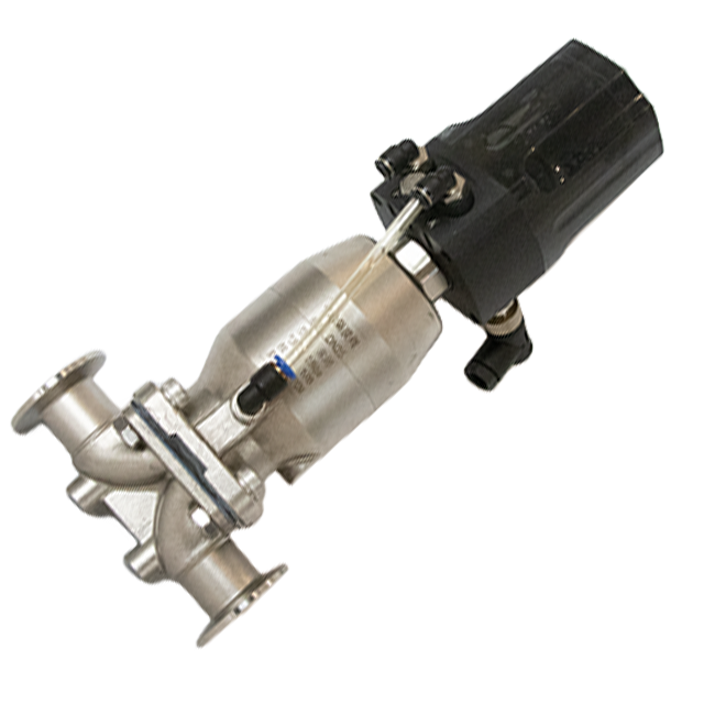 Stainless Steel Pneumatic Clamp-End Food Grade Diaphragm Valve