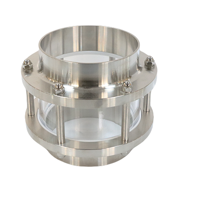 SS316L Sanitary Stainless Steel Triclamp Tubular Inline Sight Glass