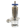 Sanitary Stainless Steel Pressure Reducing Safety Relief Valve