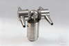 Stainless steel sanitary 360-degree rotating tank cleaning nozzle