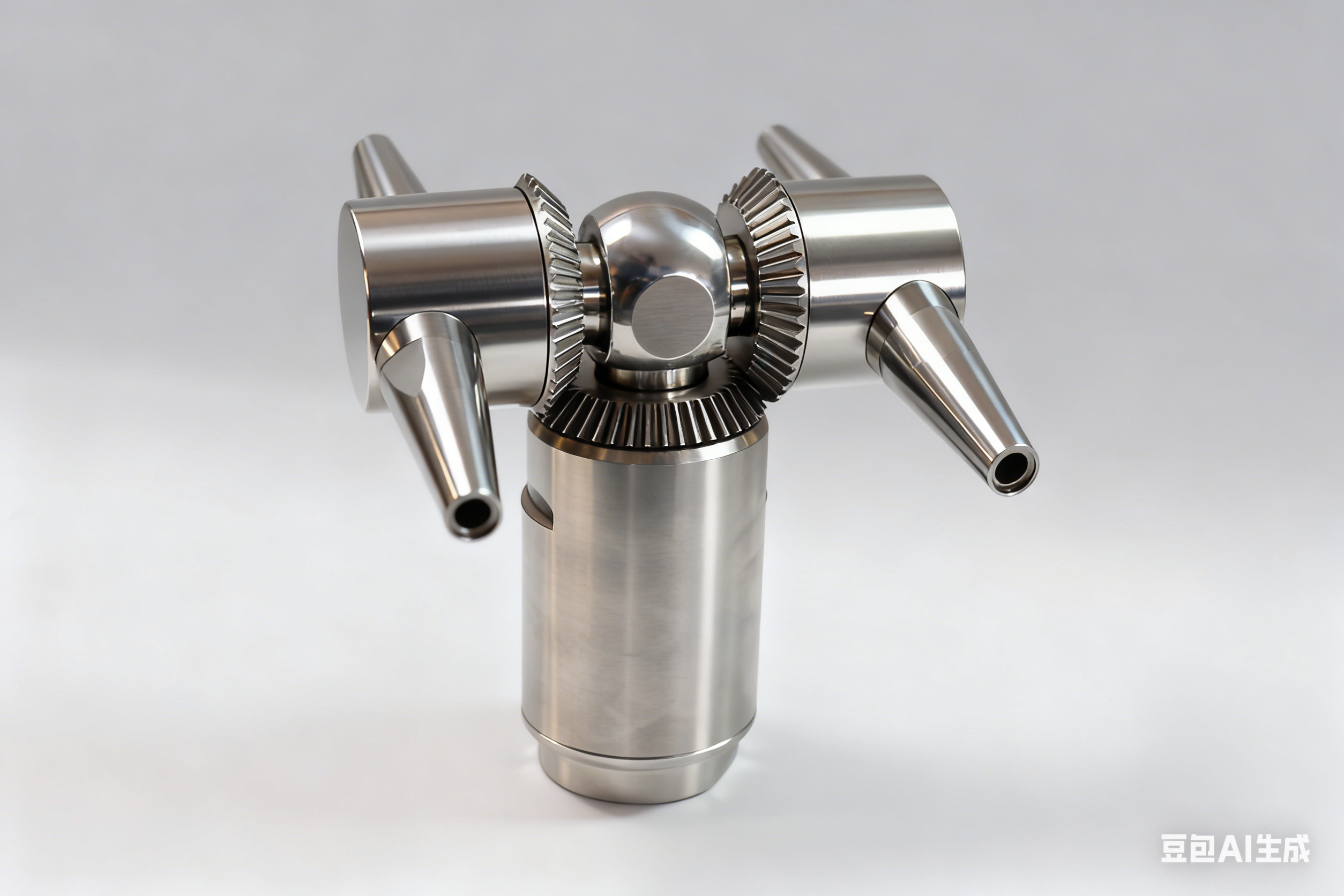 Stainless steel sanitary 360-degree rotating tank cleaning nozzle