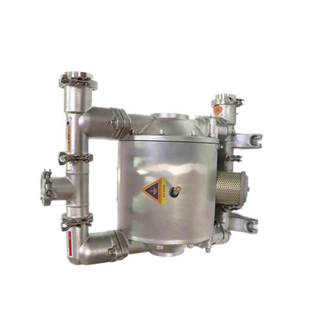 Electropolished Stainless Steel Sanitary Air Operated Diaphragm Pump with Acetal Seats