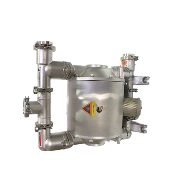 Air Operated Stainless Steel Sanitary Air Driven Diaphragm Pump for Agressive Fluids