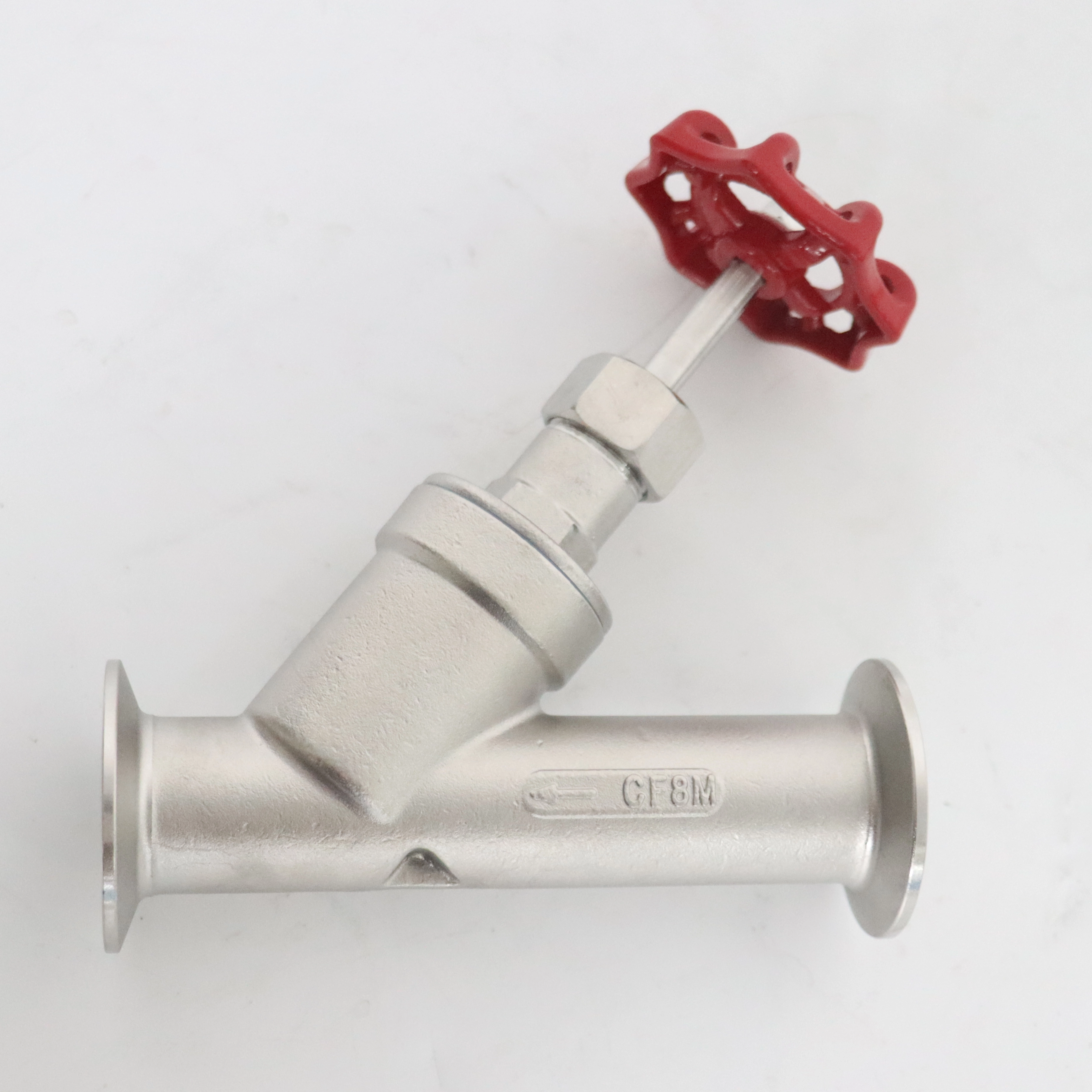 Stainless Steel Steam High Temperature Resistant Manual Quick-release Angle Seat Valve