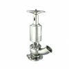 Stainless Steel Sanitary LPG Elbow Tank Bottom Valve