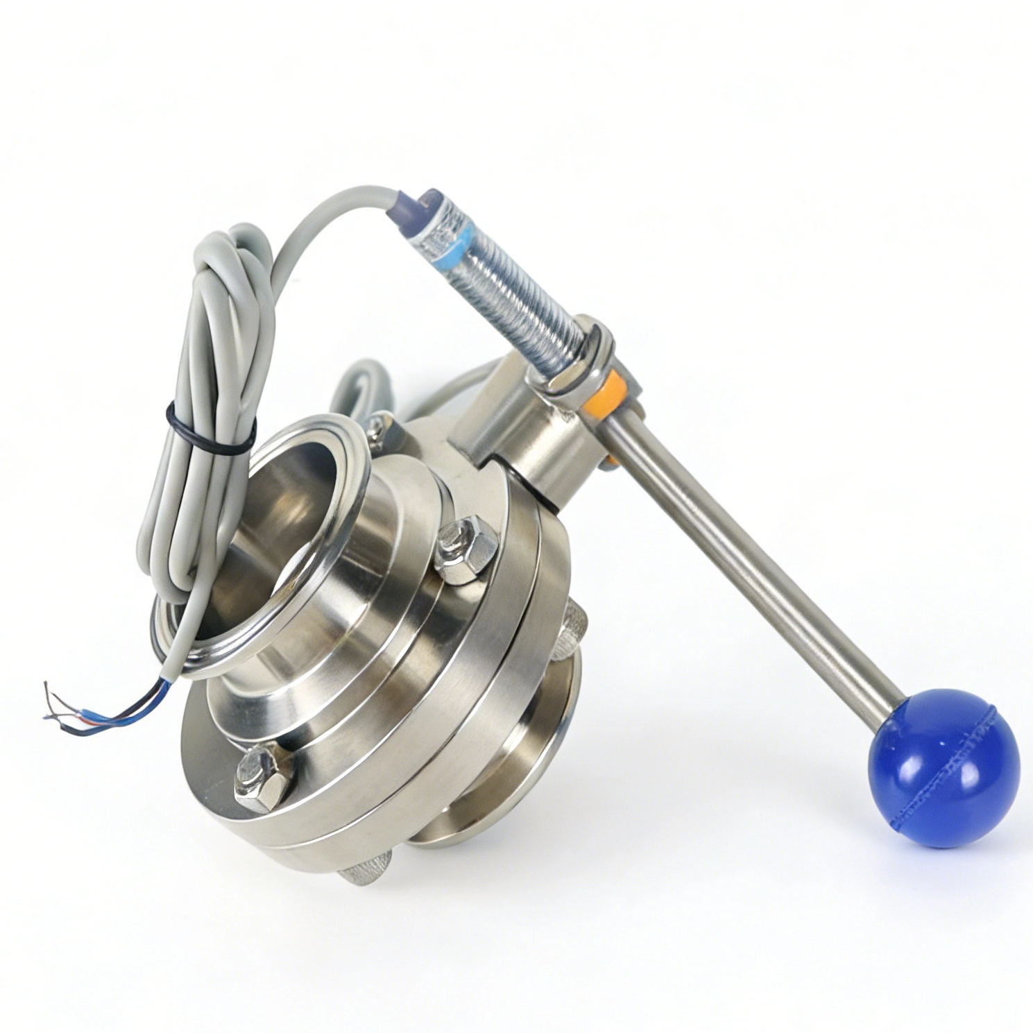 STAINLESS STEEL Aluminum Lever Lug Style Fire Water Butterfly Valve