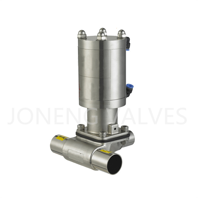 SS316L Sanitary Pneumatic Diaphragm Control Valve for Water