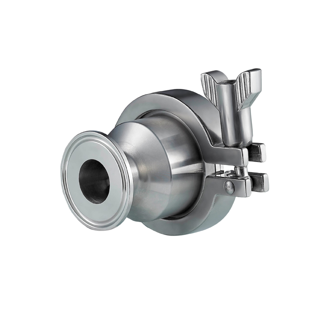 Stainless Steel Hygienic Middle Regulating Vertical One Way Valve