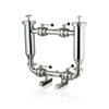 Stainless Steel Ro Water Multi Core Quick-Install Duplex Strainer