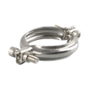 Stainless Steel Sanitary High Pressure Full Port Bolted Flange Exhaust Hose Clamp 