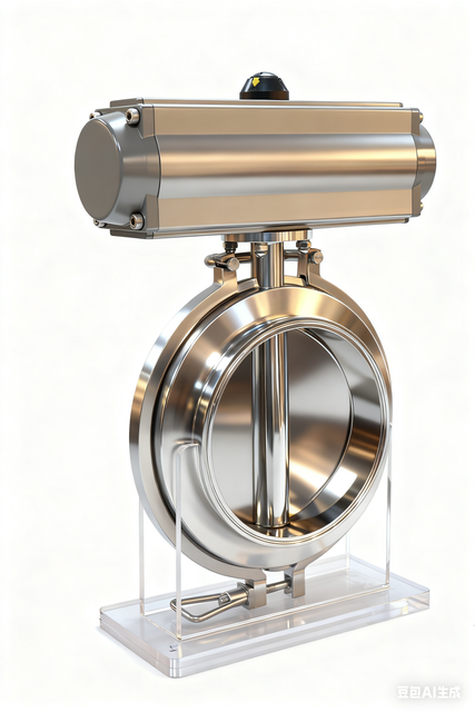 Hastelloy Sanitary Light Rotary Powder DIN Butterfly Valve