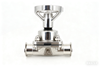 Stainless Steel Sanitary Manual Fluoropolymer-lined Diaphragm Valve