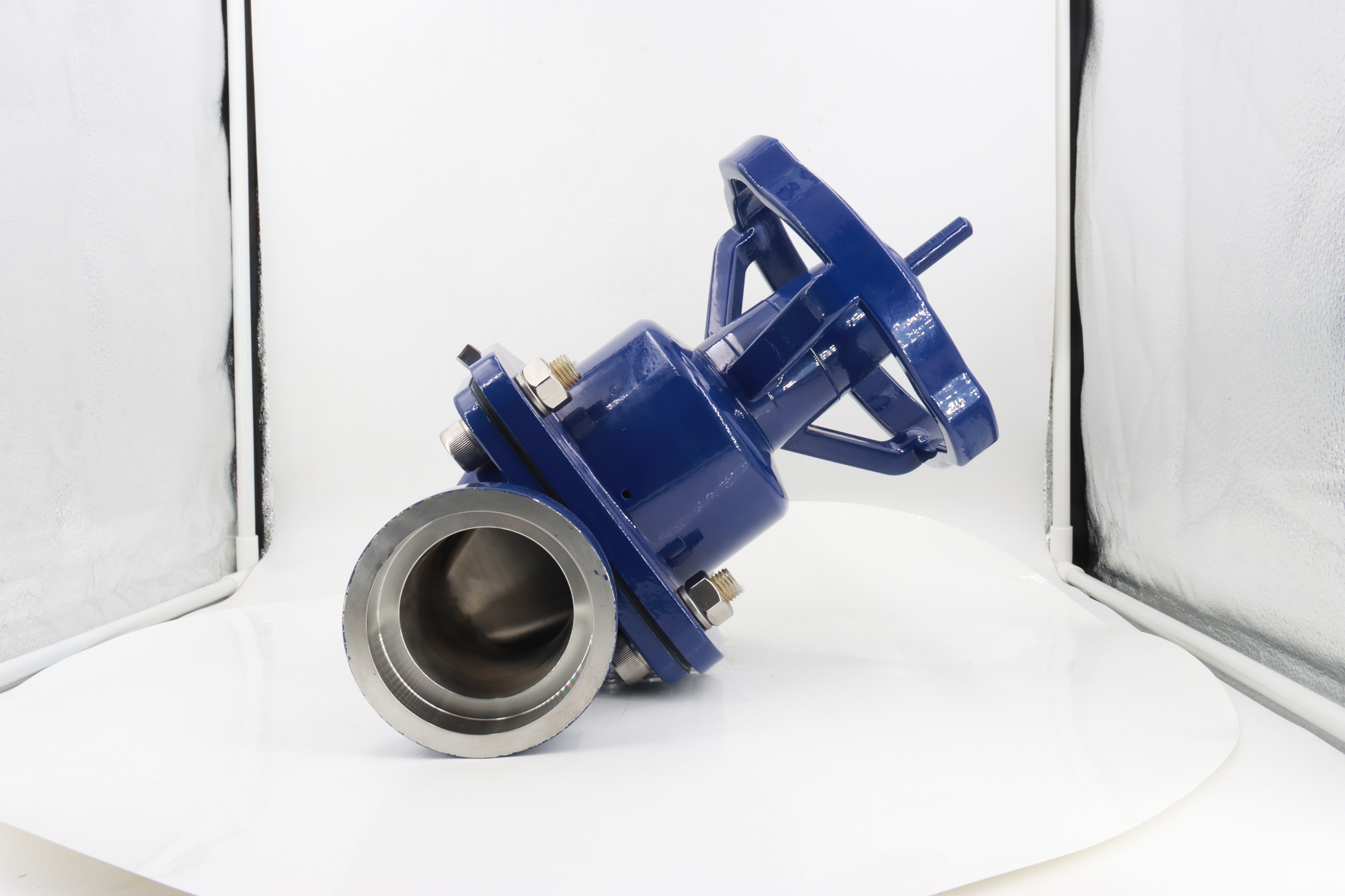 Stainless Steel Sanitary Rubbe Manual Water Diaphragm Valve