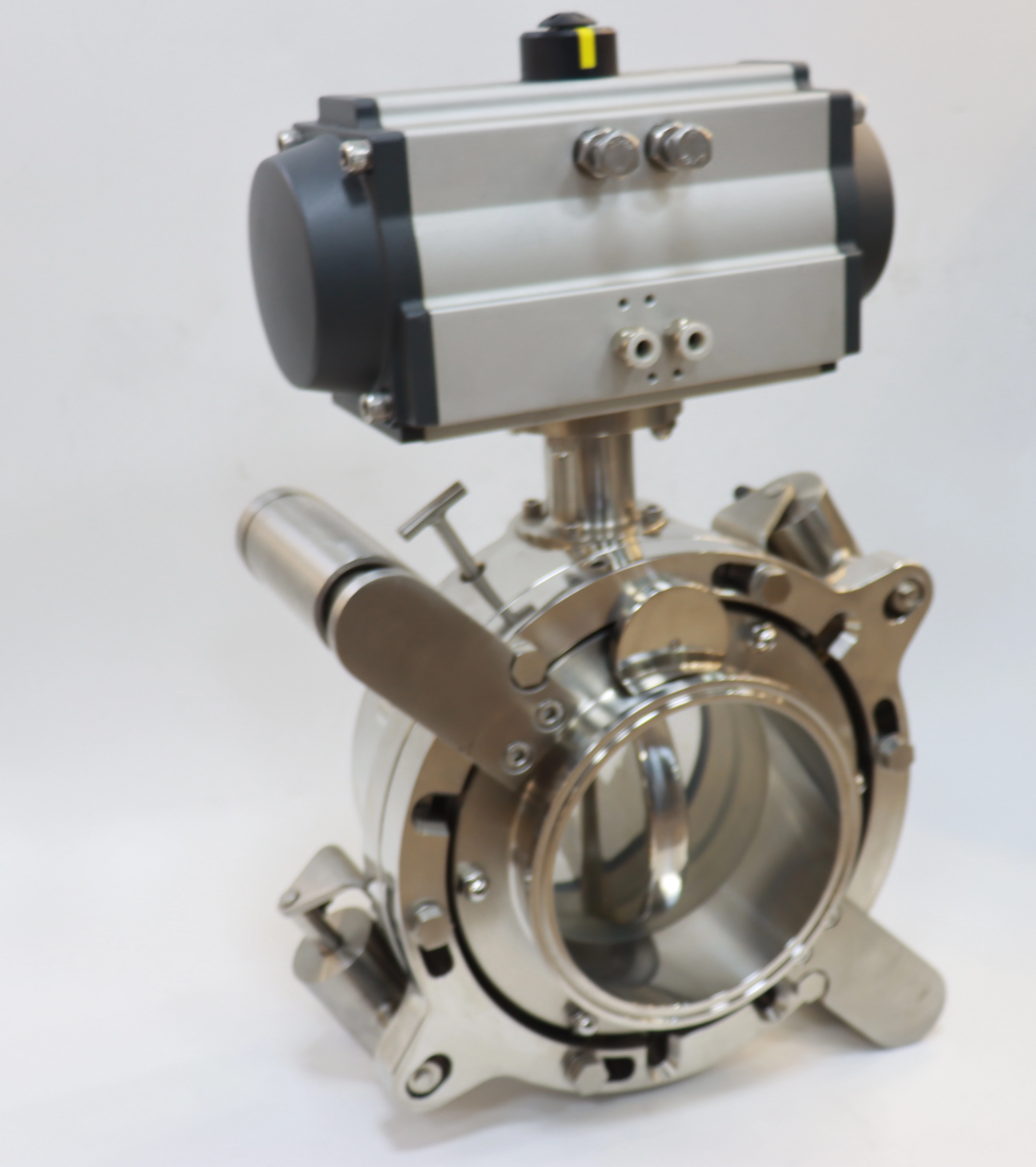 Stainless Steel Sanitary Pneumatic Split Rotary Butterfly Valve