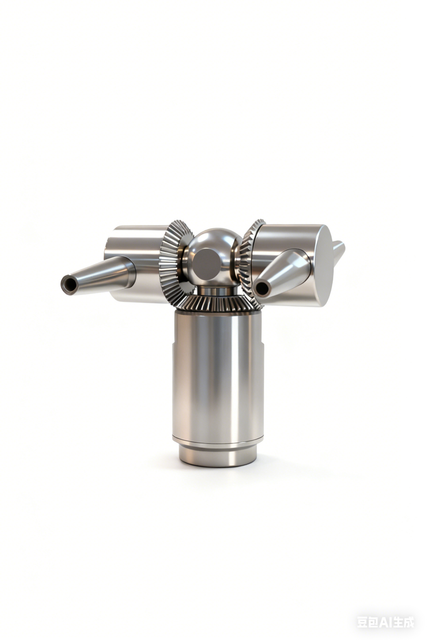 Stainless steel sanitary 360-degree rotating tank cleaning nozzle