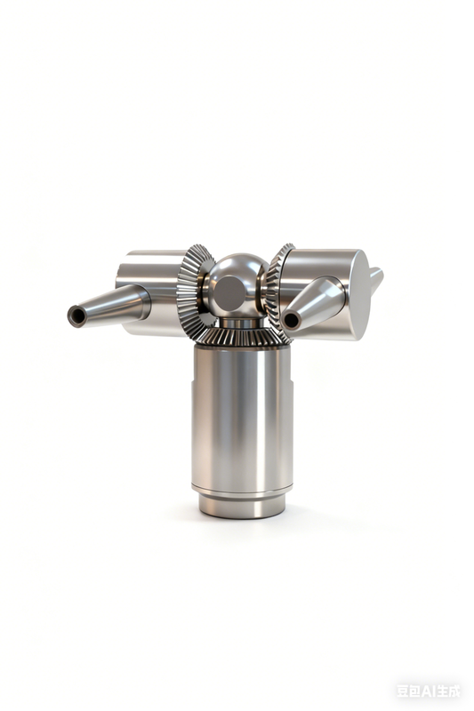 Stainless steel sanitary 360-degree rotating tank cleaning nozzle