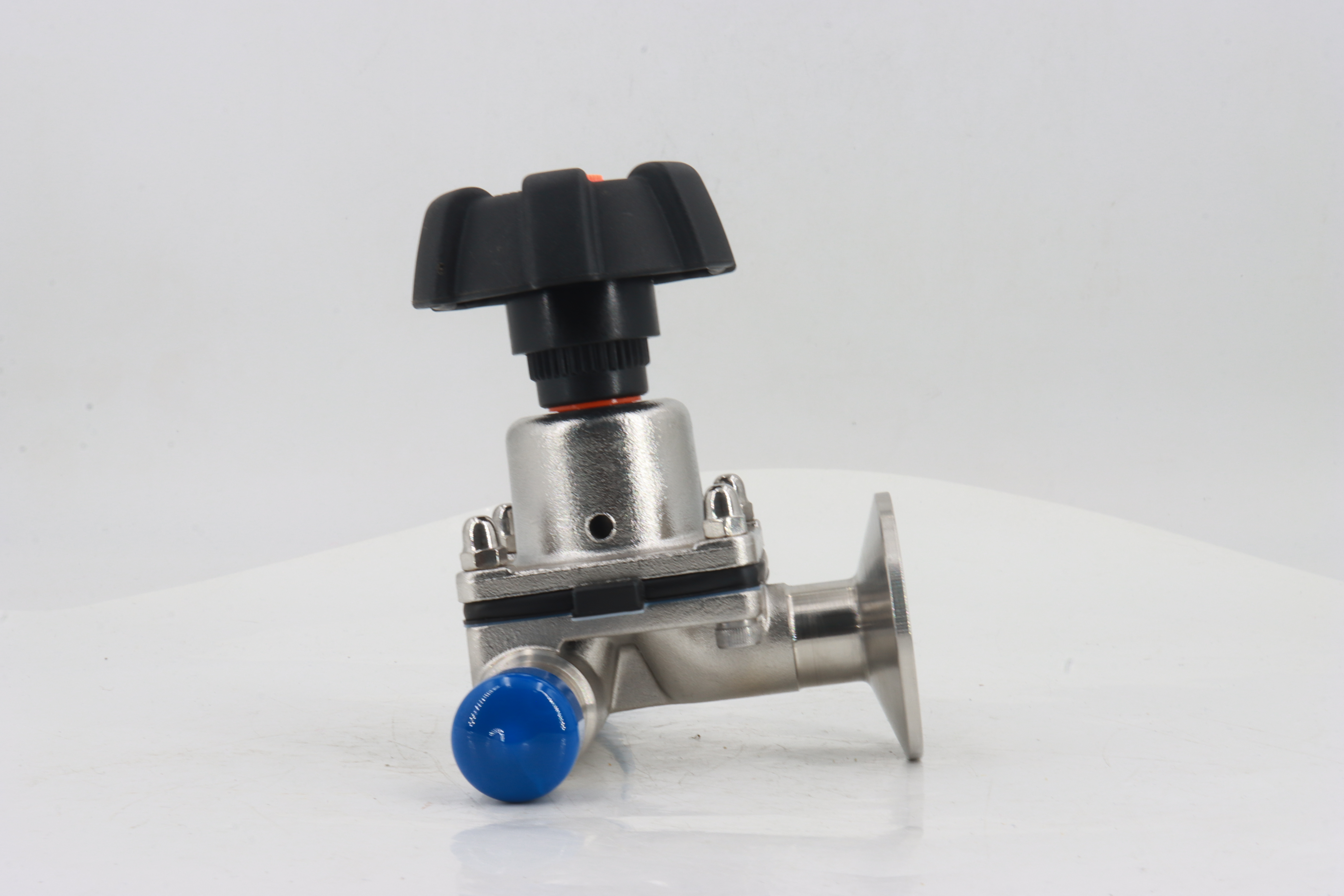Sanitary Stainless Steel Manual Welded rubber Diaphragm Valve