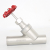 Stainless Steel Steam Valve Manual Welding Angle Seat Valve