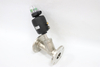 Stainless Steel Two-way Flange Pneumatic Plastic Head Angle Seat Valve