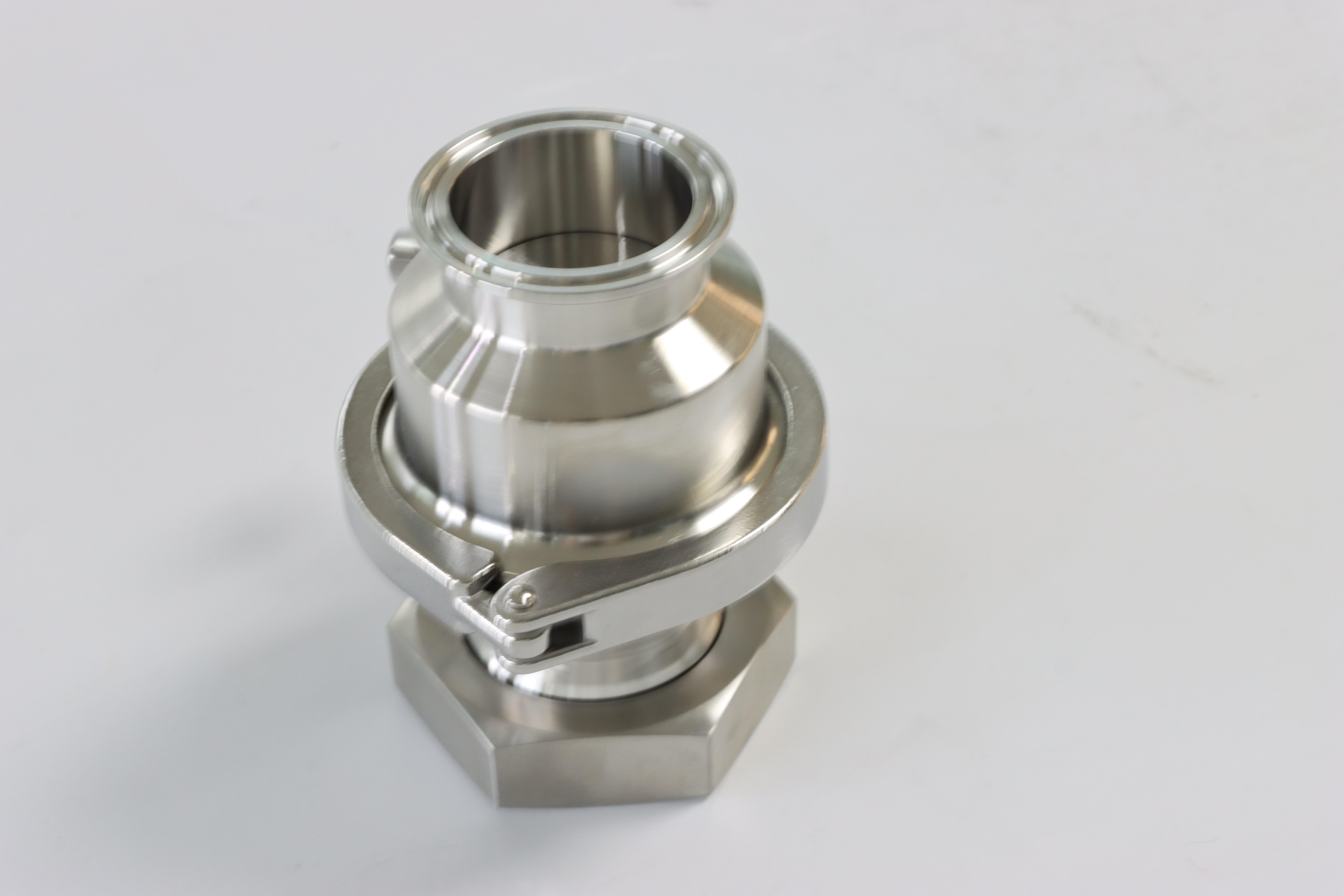 Sanitary Stainless Steel Union swing wafer Check Valve