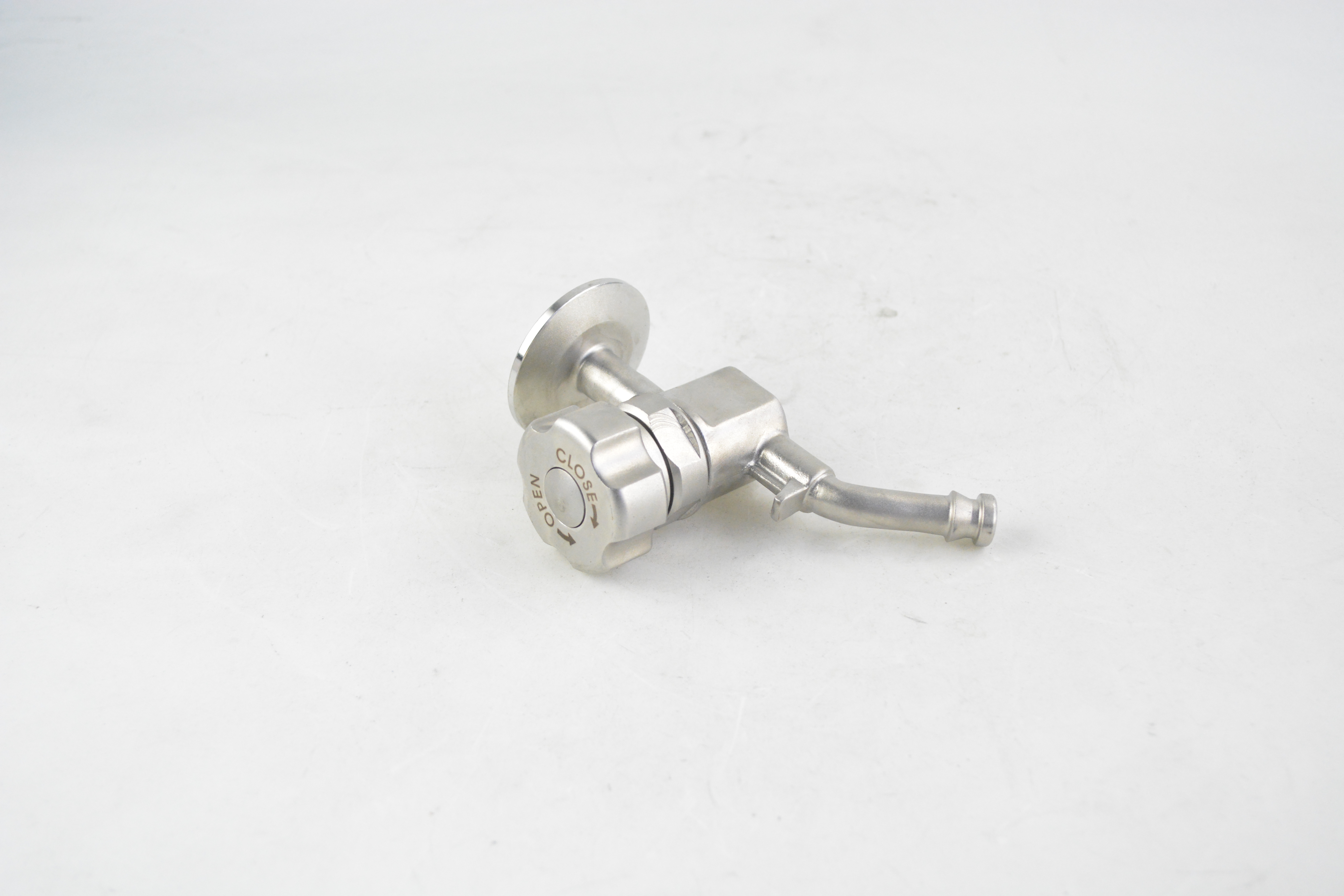 SS304 Sanitary Grade Integrated Pressure Faucet-Type Sampling Valve
