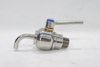 SS304 Sanitary Grade Integrated Pressure Faucet-Type Sampling Valve