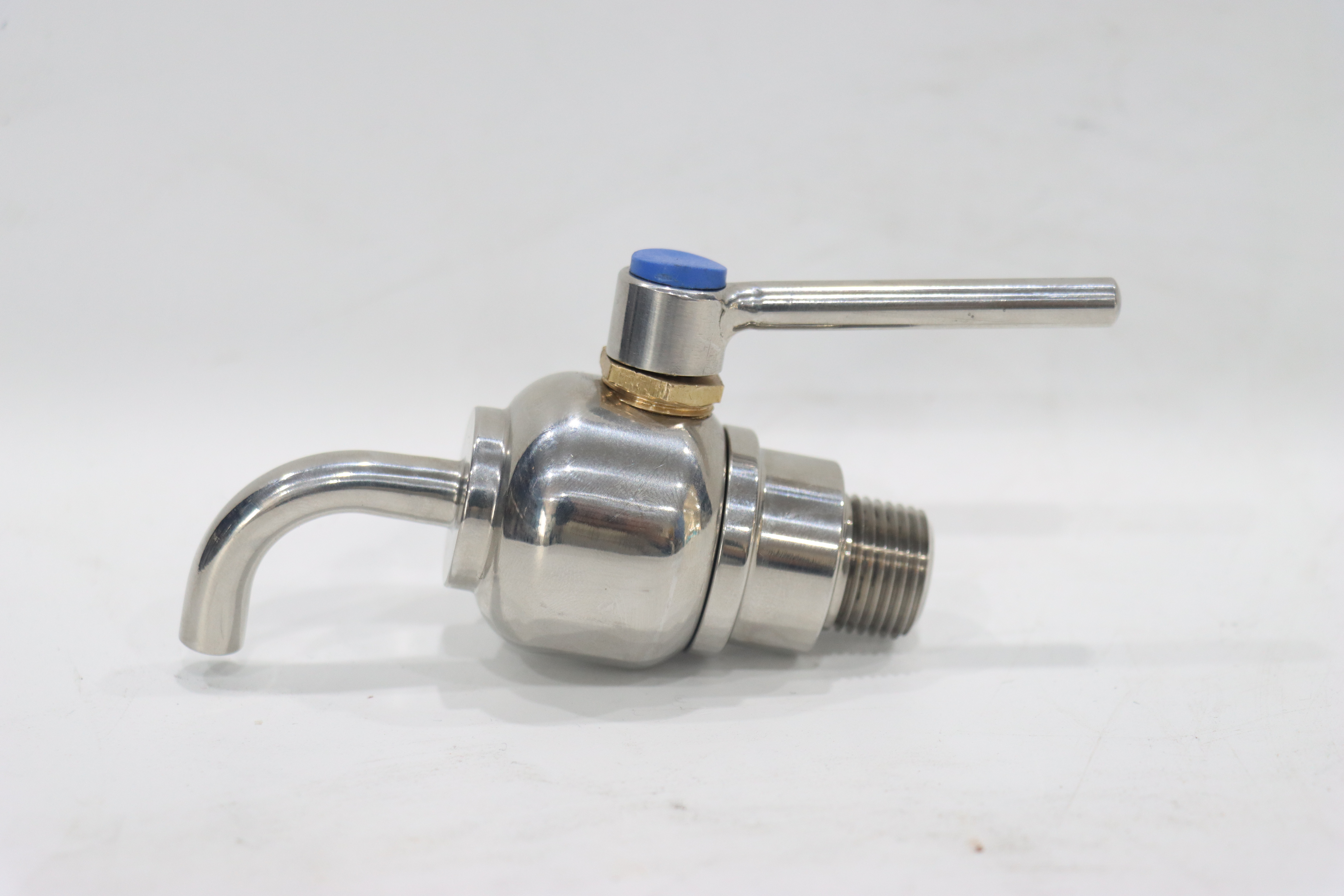 SS304 Sanitary Grade Integrated Pressure Faucet-Type Sampling Valve