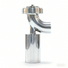 Stainless Steel DN80 ISO Y Type Sanitary Tank Bottom Valve