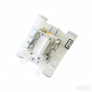 Sanitary Clamp Mechanical Dual air operated Pneumatic 12V Diaphragm Pump