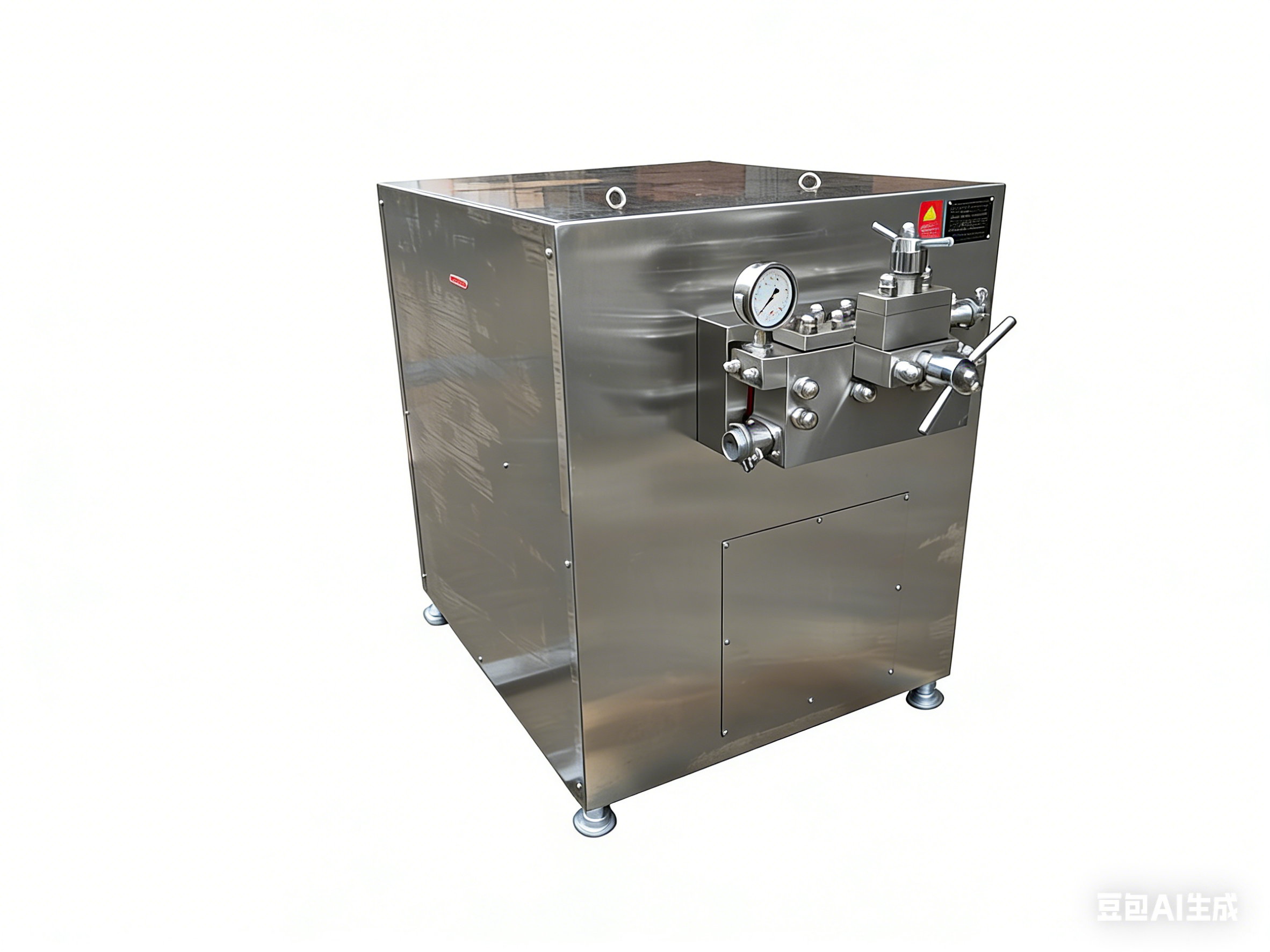 Stainless Steel Food Grade Bottom Mounted High Pressure Homogenizer
