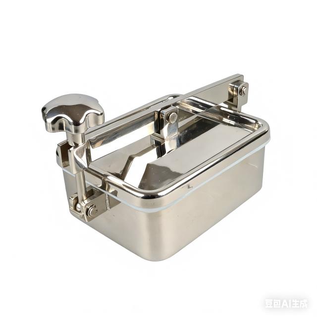 Stainless Steel Food Grade Custom Bolted Square Manhole 