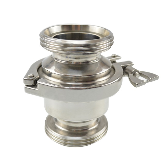 SS316L Food Grade Middle-ball Type Flanged Check Valve