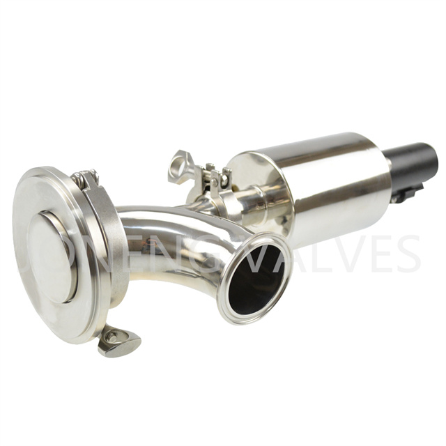 Stainless Steel Sterile Top Quality Pneumatic Diaphragm Valve