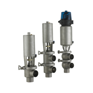 Stainless Steel Flow Change Over Pneumatic Stop and Reversing Valve