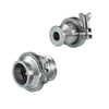 Stainless Steel Hygienic Middle Regulating Vertical One Way Valve