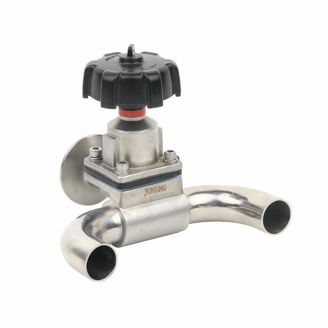 Stainless Steel High Purity Pilot Operated Diaphragm Valve