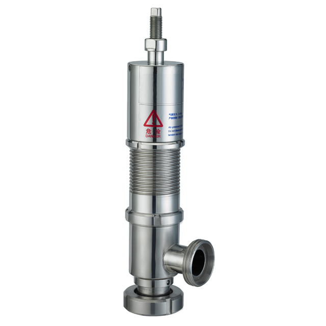 Stainless Steel OEM Adjusting Tri-clamp Pressure Relief Valve 