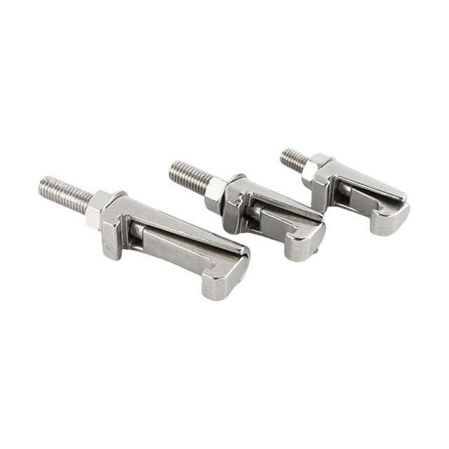  Sanitary Stainless Steel Double Claw Tri Clamp Caliper with Screw Bolt