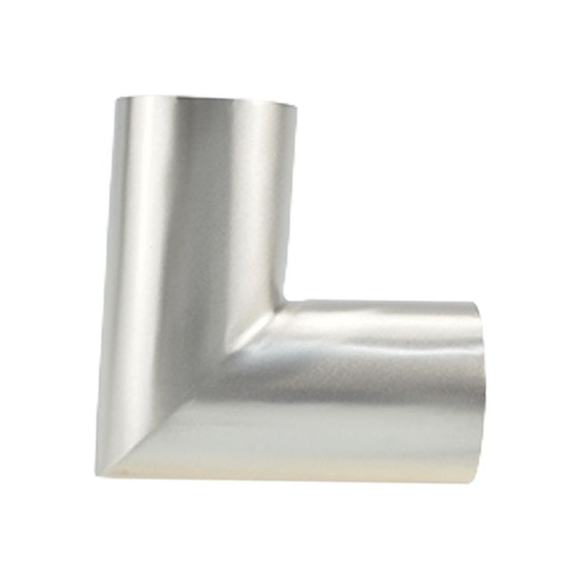 Stainless Steel SMS ISO-L2KS ISO/IDF JN-FT-20 4002 Food Grade Polished Angle Bend Elbow