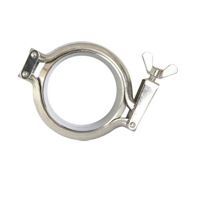 Sanitary Stainless Steel Quick Release Medium Pipe Fitting Tri-Clamp Chuck