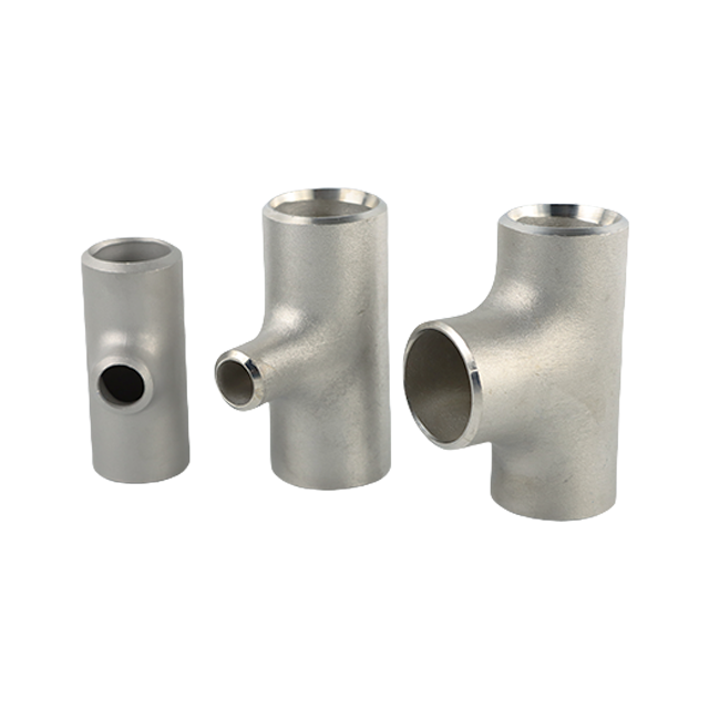 Stainless Steel Scheduled DIN BPE.BS4825 Seagull Seamless Reducing Fitting Equal Tee Pipe