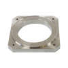  Sanitary Stainless Steel ISO Vacuum Square Flange Pipe Fitting 