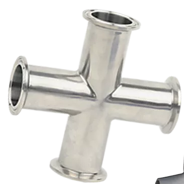 Stainless Steel BS JN-FT-20 6016 ISO/IDF Pickling Long Type Cross for Water Pipe System