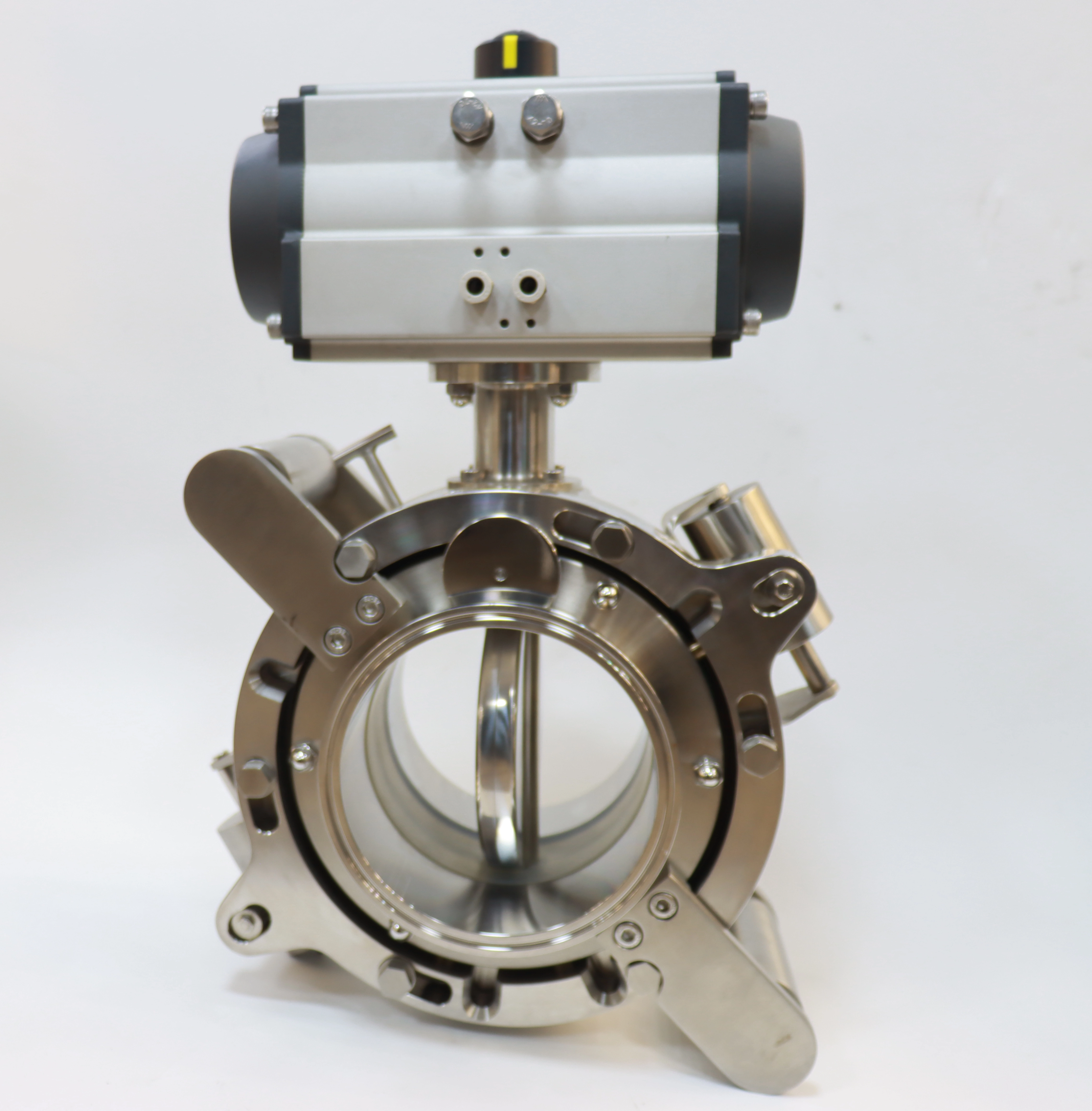 Stainless Steel Sanitary Pneumatic Split Rotary Butterfly Valve