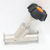 Stainless Steel Corrosion-resistant Steam Valve Plastic Head Manual Quick-release Angle Seat