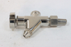 Stainless Steel Sanitary European Pfa Lined Oil Sampling Valve