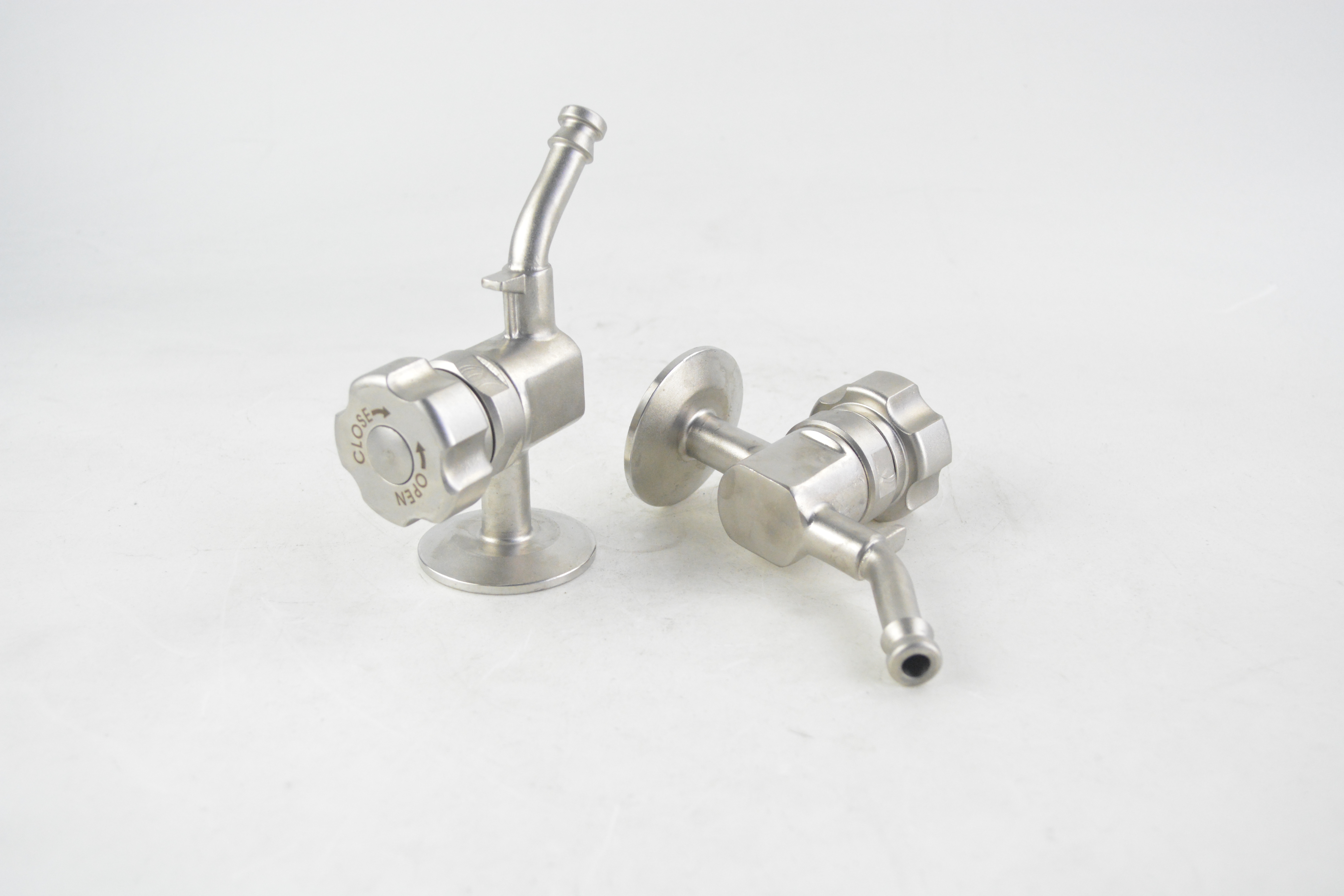 SS304 Sanitary Grade Integrated Pressure Faucet-Type Sampling Valve
